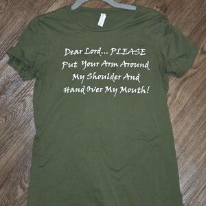 Bella Canvas Olive Green Short Sleeve Tee